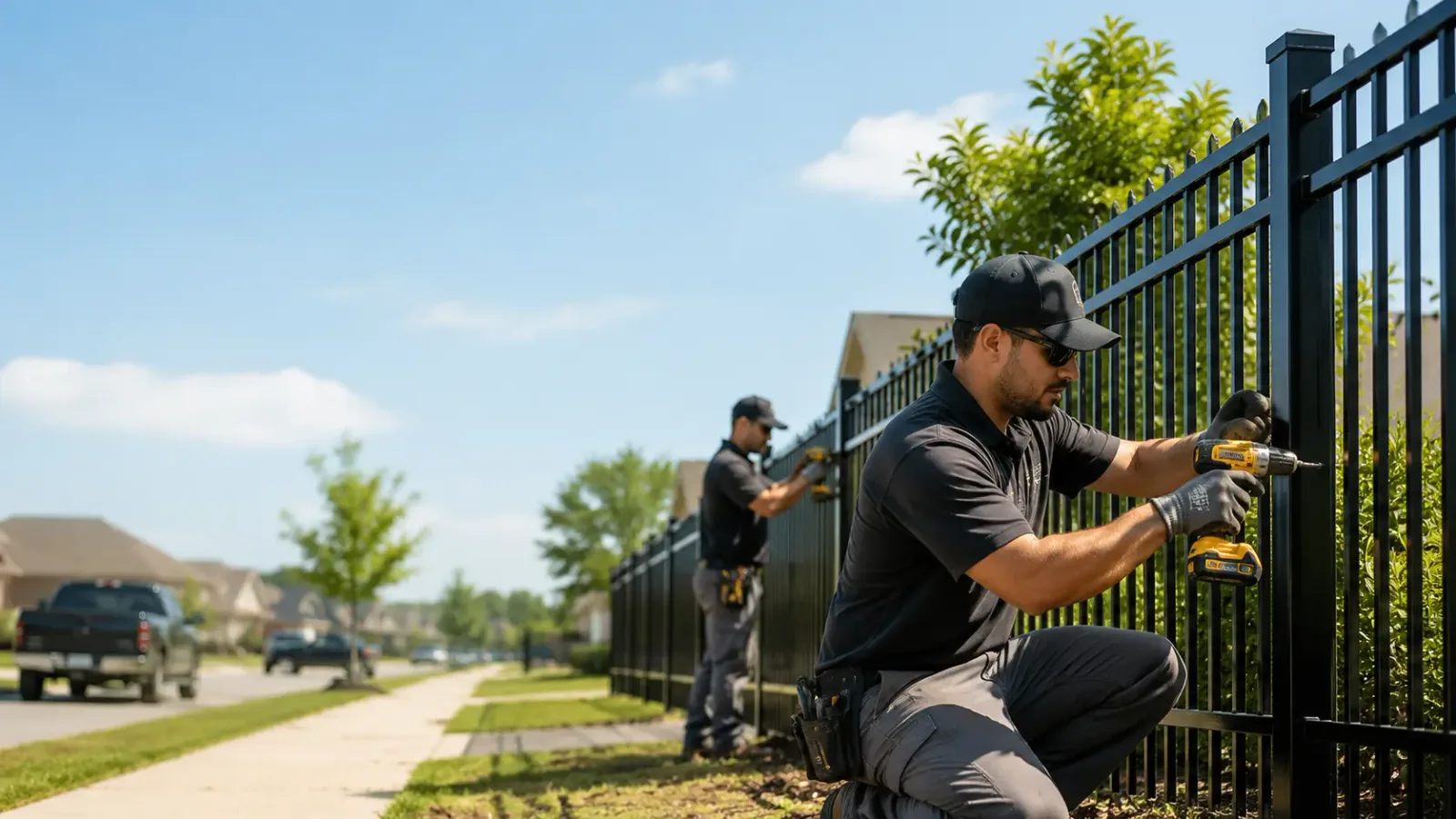 Metal Fence Installation in Geneseo, NY